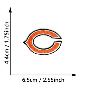 Chicago Bears NFL Patches DIY Football All Teams Embroidered Illinois